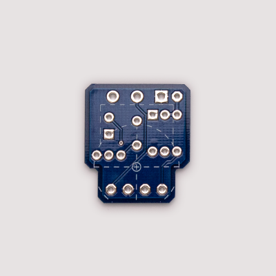 Bazz Fuss V2 PCB DIY fuzz pedal project bottom