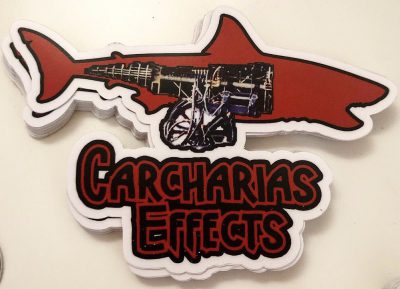 Carcharias Effects Bruce logo stickers