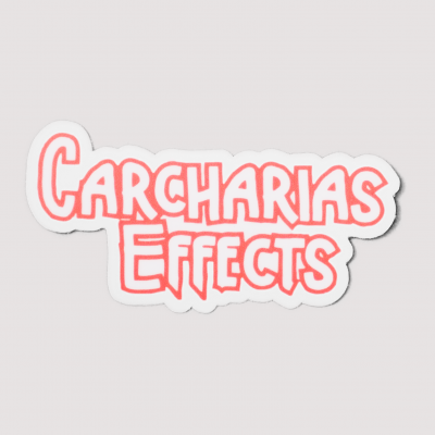 Carcharias Effects logo sticker new
