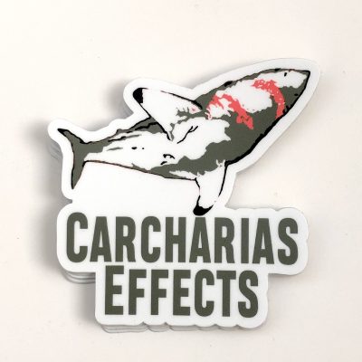 Carcharias Effects old logo sticker scaled