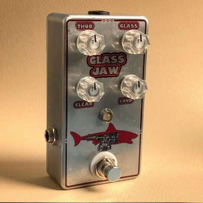 Glass Jaw Fuzz by Mask Audio Electronics modded Acapulco Gold front
