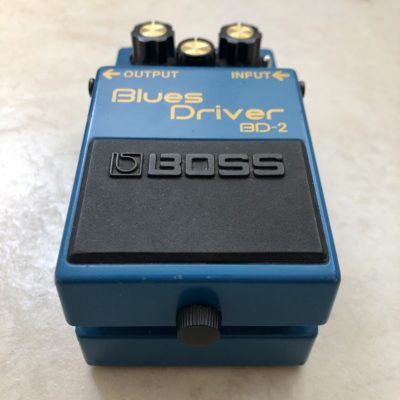Boss BD 2 Blues Driver with KurtLives mods bottom